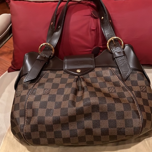 Louis Vuitton Authentic Damier SISTINA PM Shoulder Bag Like New - Picture 12 of 17